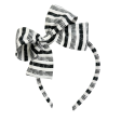 Monochrome Stripe :: Big Girl Headband on Sale