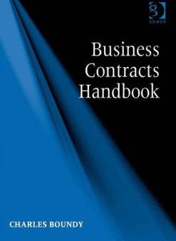 Business Contracts Handbook For Sale