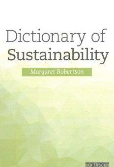 Dictionary of Sustainability Online Hot Sale